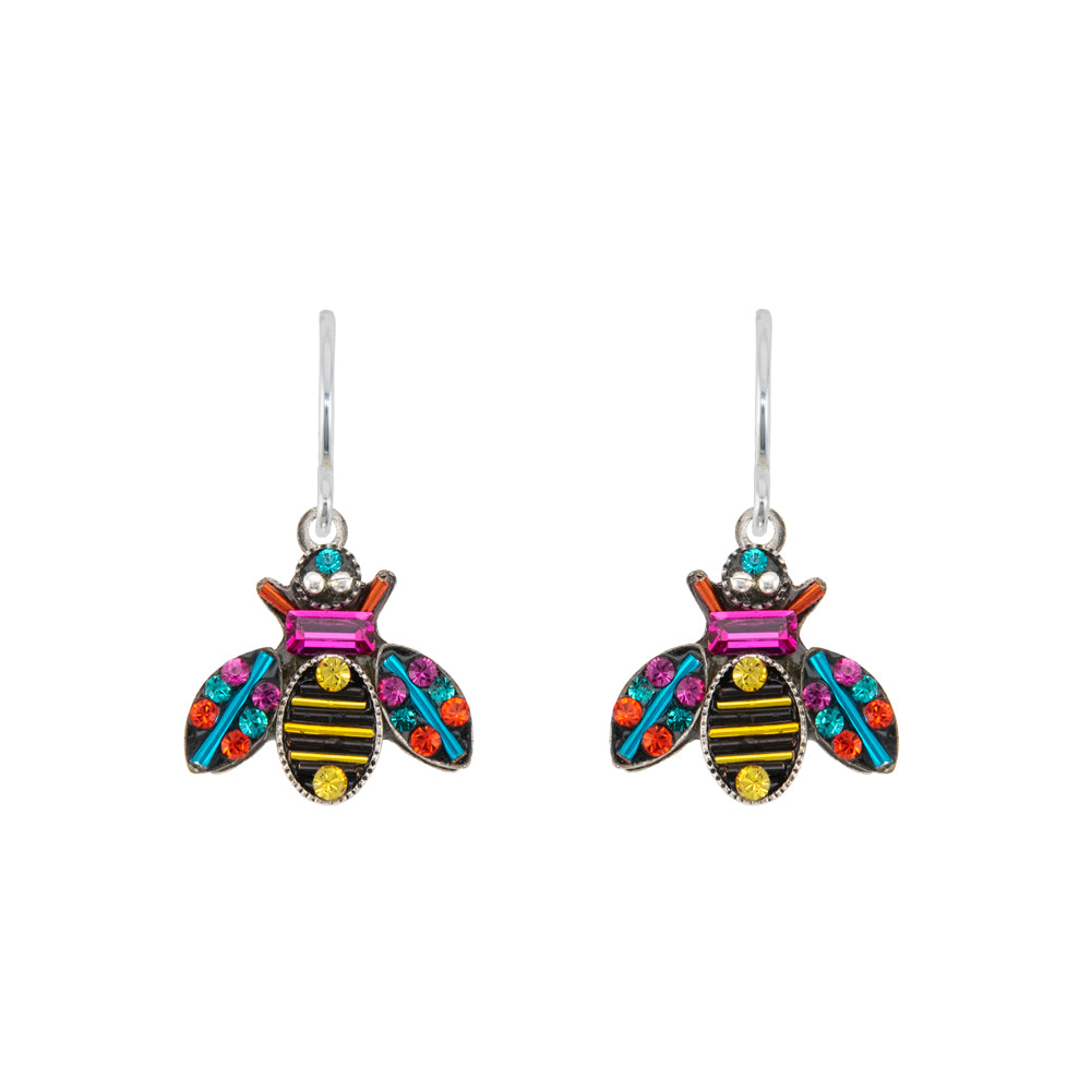 Firefly Jewelry Queen Bee Earrings Multi Color