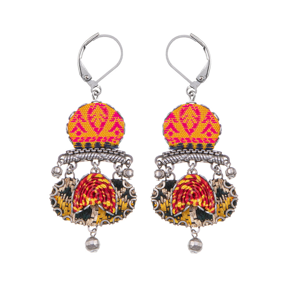 Ayala Bar Embroidered Dream Noor Earrings H2036H