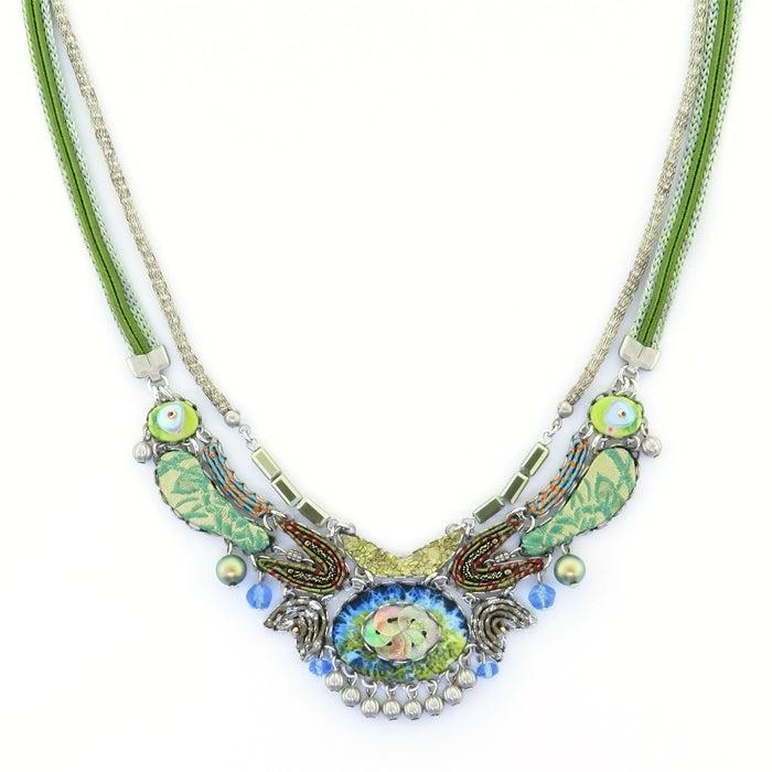 Ayala Bar Fiesta Green Necklace H3170 Spring 2020 Artfully Adorned