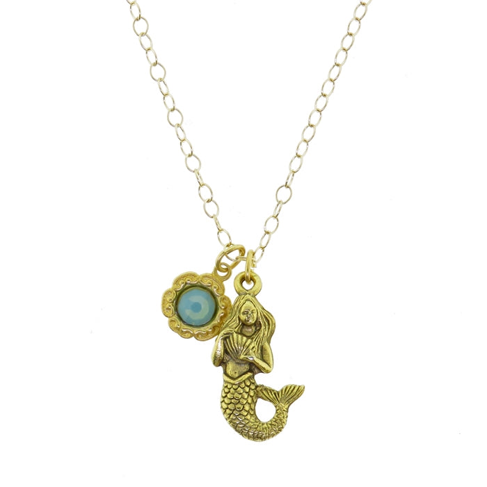 Clara Beau Mermaid Necklace - Small