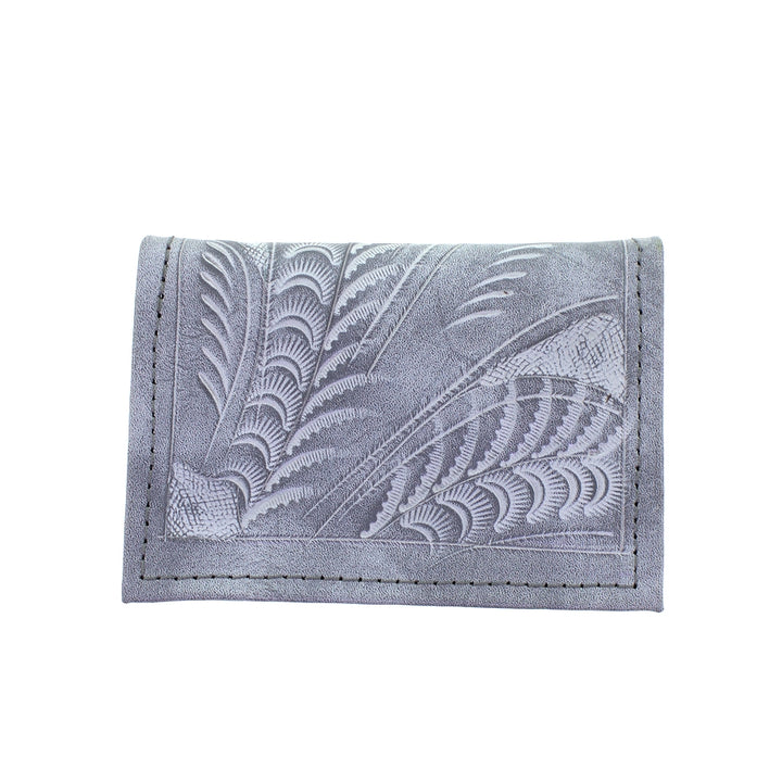 Leaders in Leather Vaquetta Whitewash Card Holder