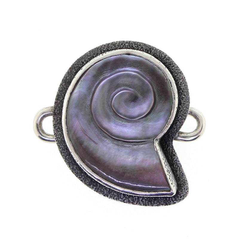 Tabra Mother-of-Pearl Nautilus Charm