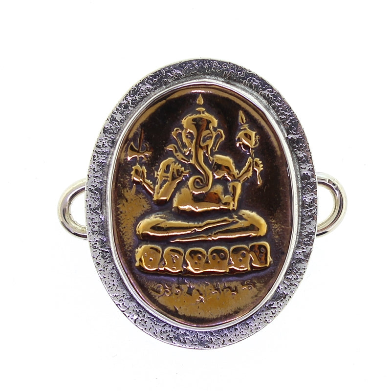 Tabra Bronze Ganesha Charm