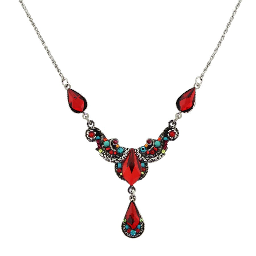 Firefly Jewelry Lily Red Necklace – Artfully Adorned