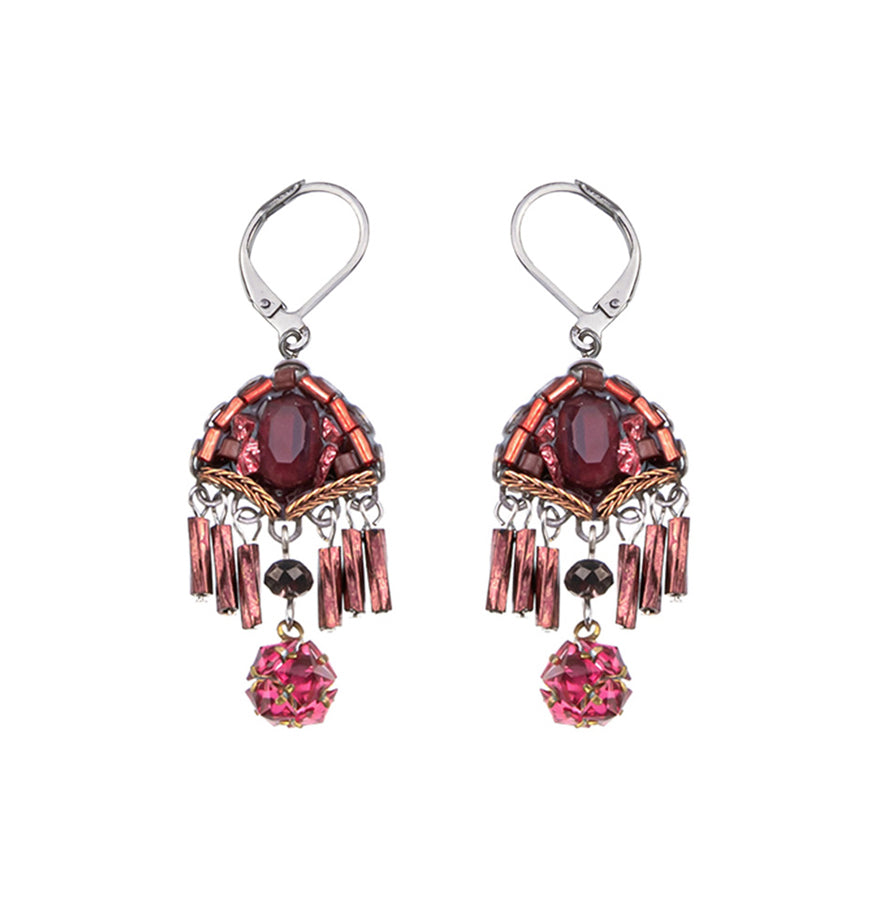 Ayala Bar Mulled Wine Earrings C2452H