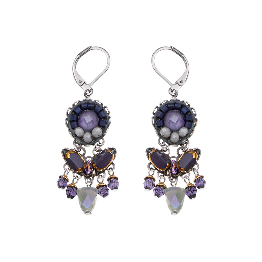 Ayala Bar Purple Passion Don Earrings C2473H