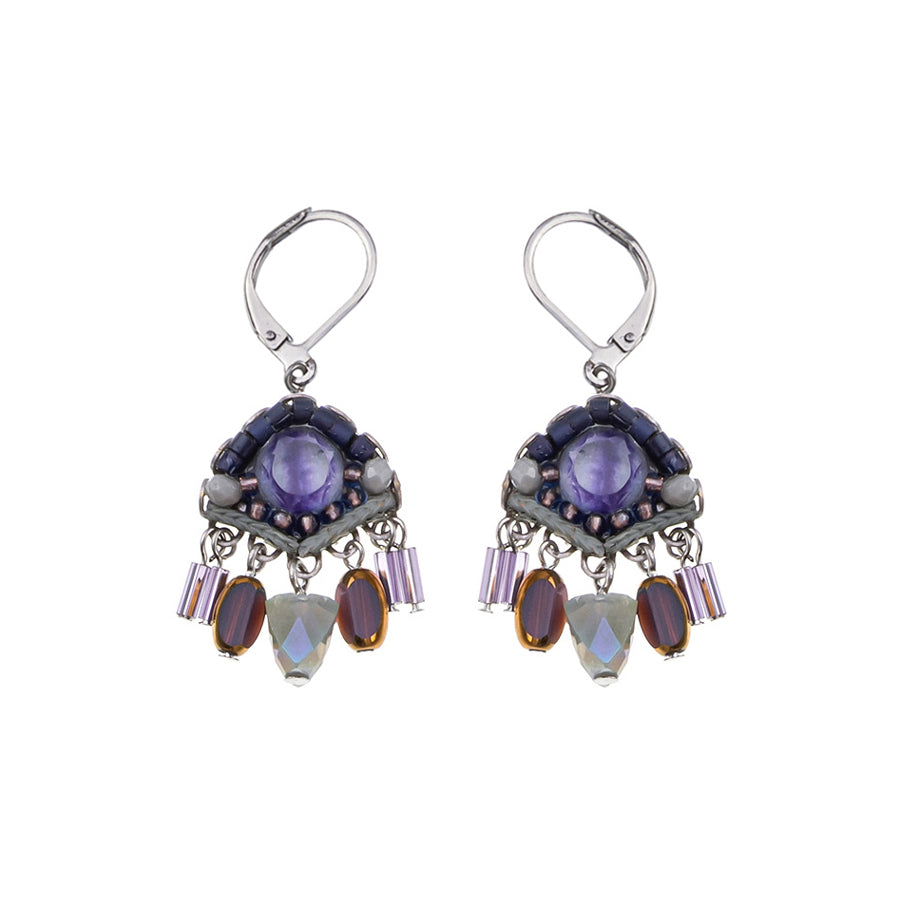 Ayala Bar Purple Passion Kami Earrings C2474H