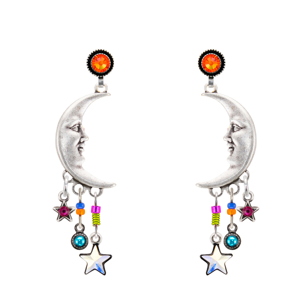 Firefly Jewelry Luna Dangle Earrings Multicolor