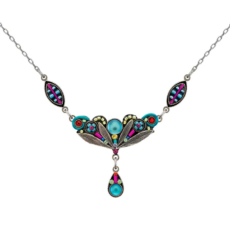 Firefly Jewelry Botanical Necklace Multicolor