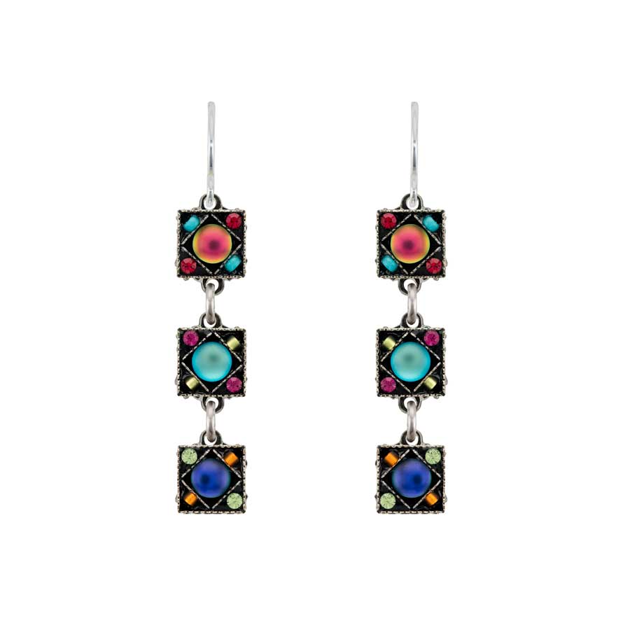 Firefly Jewelry Starshine Three Tier Earrings Mix