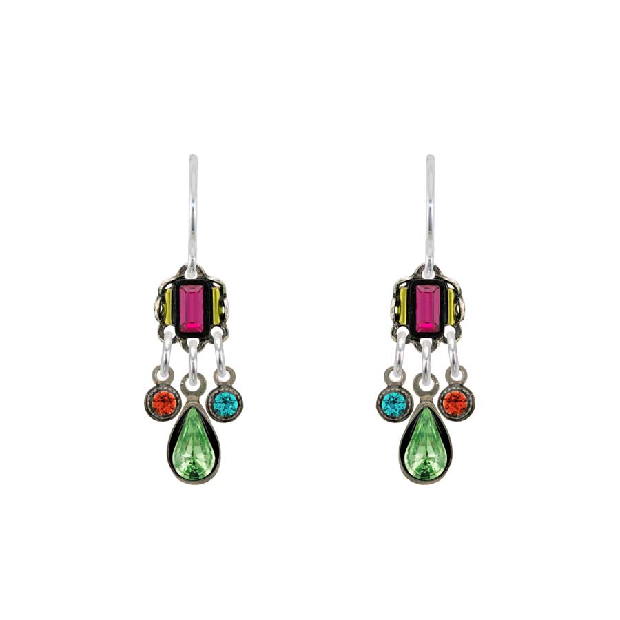 Firefly Jewelry Geometric Dangle Earrings Multicolor
