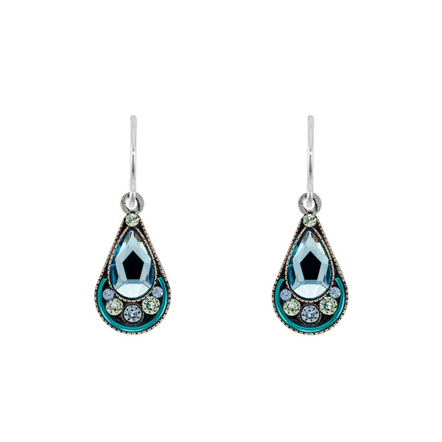 Firefly Jewelry Carmel Simple Drop Earrings Aqua