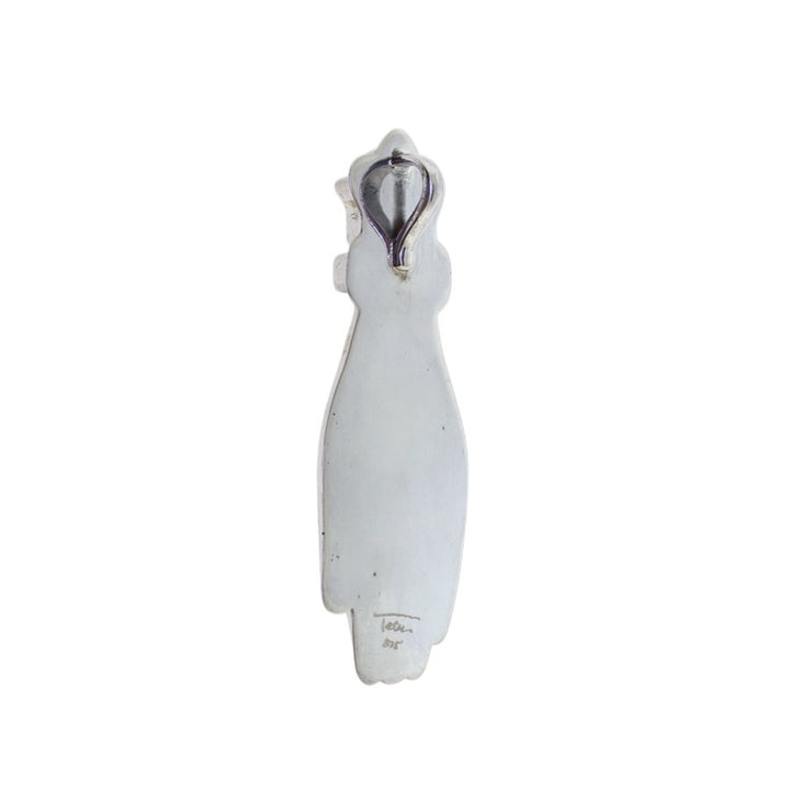 Tabra Bone Hand Star Pendant Onyx Agate