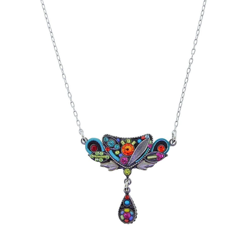 Firefly Jewelry Botanical Drop Necklace Multi Color