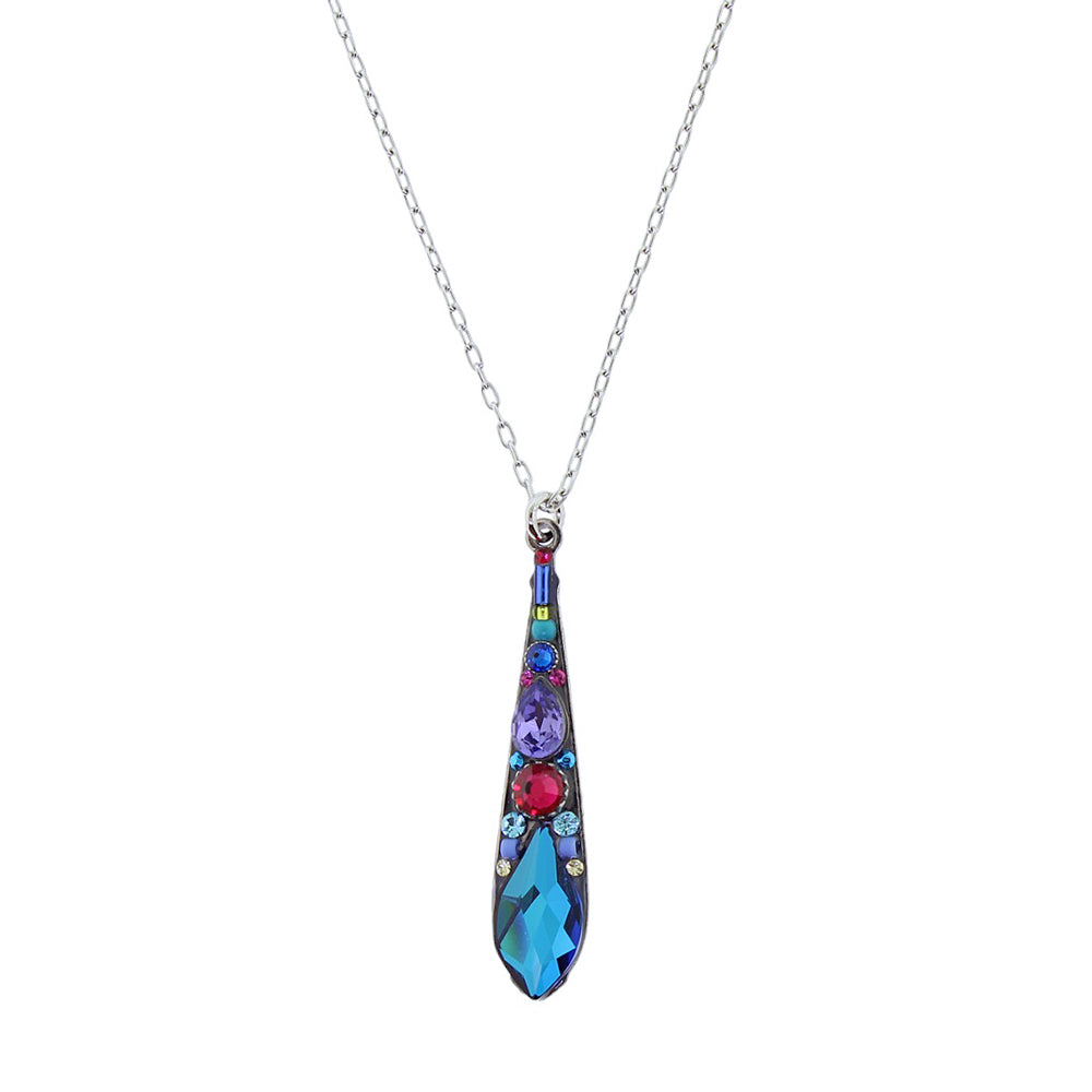 Firefly Jewelry Gazelle Necklace in Blue