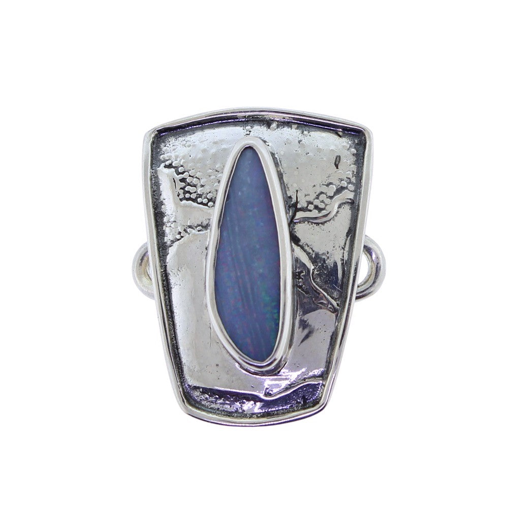 Tabra Opal Doublet Sterling Silver Charm