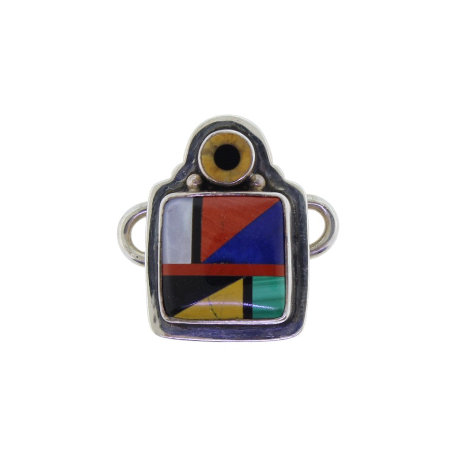 Tabra Stone Inlay Charm