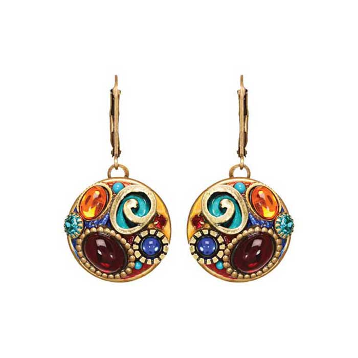 Michal Golan Confetti Circle Earrings