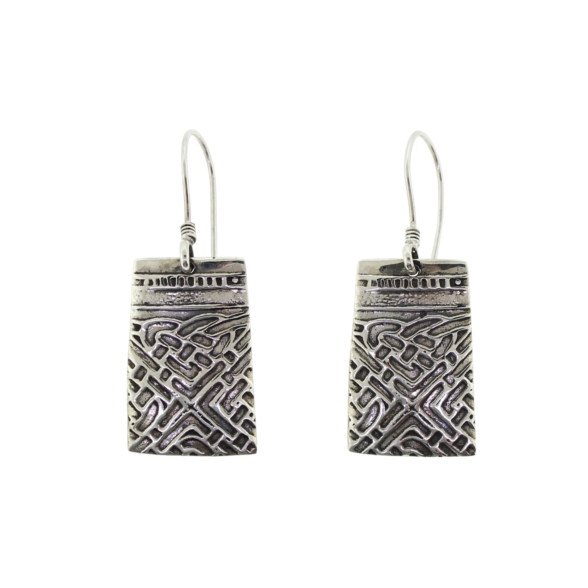 Outlet Tabra Sterling Silver Dangle Earrings