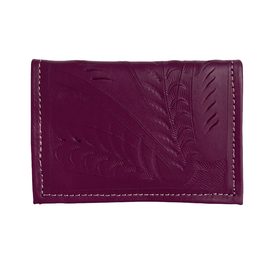 Leaders in Leather Pink Card Holder