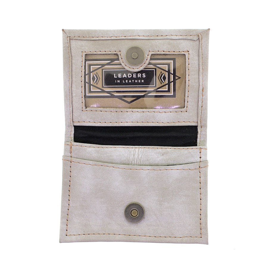 Leaders in Leather Vaquetta Bone Card Holder