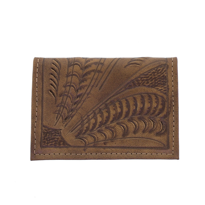 Leaders in Leather Vaquetta Natural Card Holder