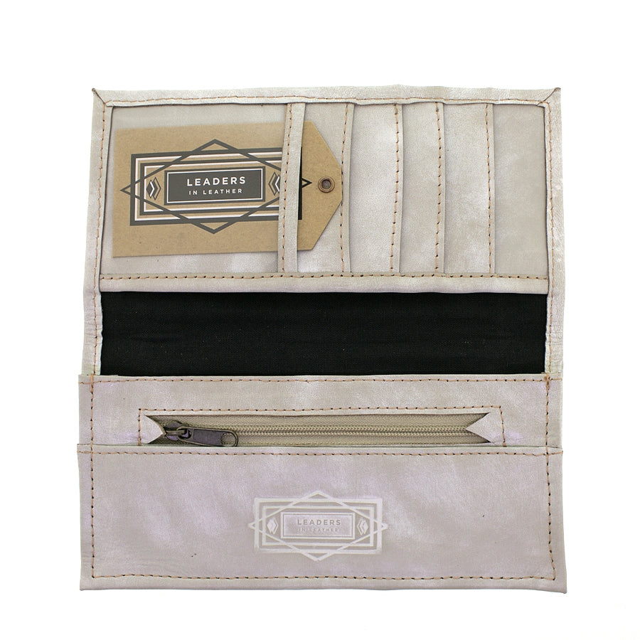 Leaders in Leather Vaquetta Bone Tooled Wallet
