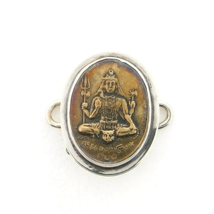 Tabra Bronze Shiva Charm