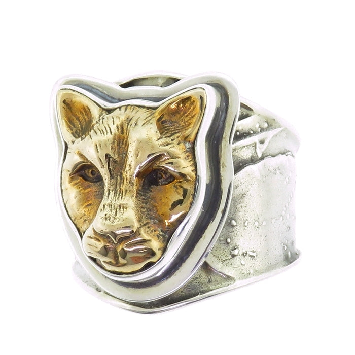 Tabra Bronze Jaguar Ring